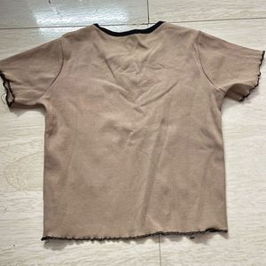 Cute Bow Detail T-Shirt