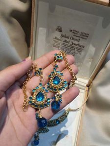 🔹️🔷️Navy Blue 4 Piece Jewellery Set🔷️🔹️