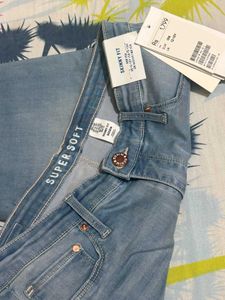 Classic Light Wash Denim Jeans