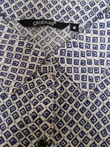 Stylish Printed Button-Up Shirt