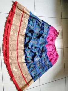 Vibrant Ethnic Print Skirt