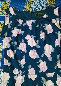 Flower Printed Frock