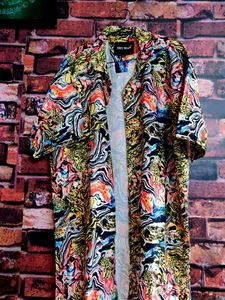 Tryman Abstract Print Shirt