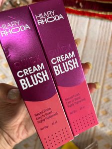 Hilary Rhoda Quick Cream Blush 2 shades