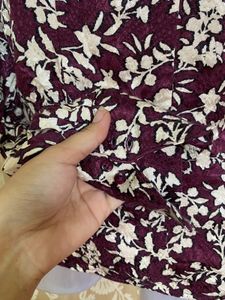 MANGO Floral Print blouse