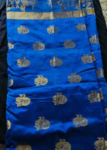 Royal Blue Silk Saree