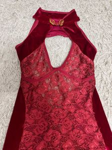 Stunning Red Lace tops