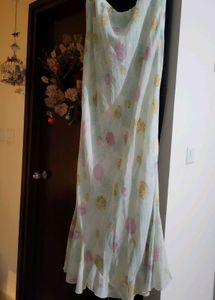 chiffon mermaid skirt