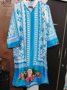 Xxl Size Korean Satin Fabric Long Cord Set He