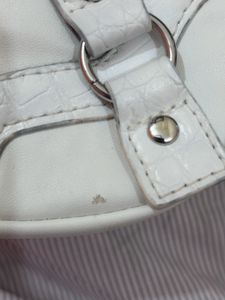 White Handbag