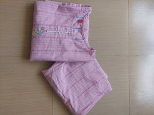 Pink Ethnic Kurta and Palazzo Set