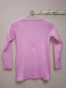 Pink Long Sleeve Top