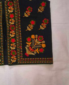 Embroidered handmade navratri black jacket