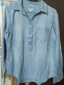 Light Wash Denim Shirt