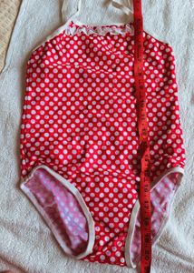 Red Polka Dot Swimsuit