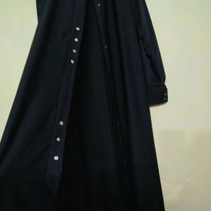 Elegant Black Abaya Style Gown