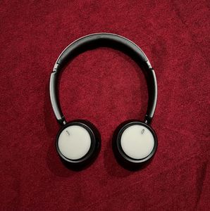 Black over-ear Y2K Headphones-