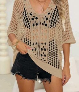 SAVANA Beachwear Sheer Top