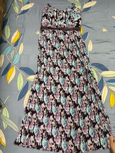 Floral Print Maxi Dress