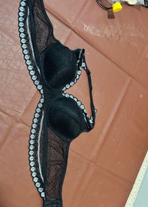 Black Lace Bra- Size- 40 B