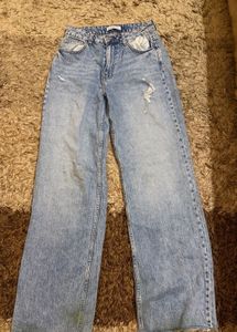 High Waisted Wide Leg Jeans