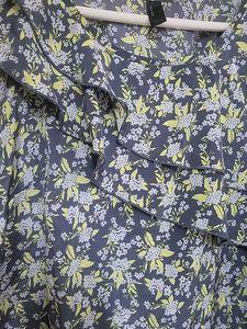 Floral Print Cold Shoulder Top