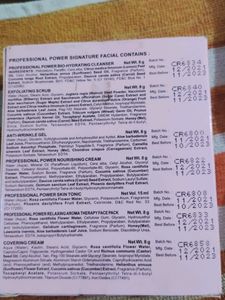 7 Step Facial Kit