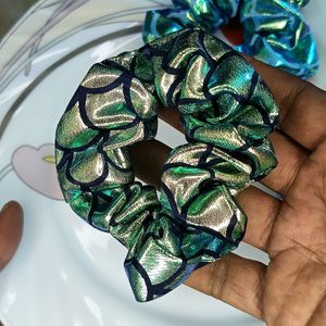 Mermaid Scrunchies 6 Pc