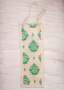 Jute Water Bottle Bag