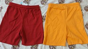 New Boys' Shorts Set - Orange &amp; Red