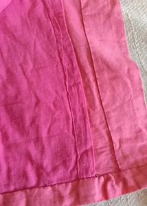 Pink Embroidered Kurta
