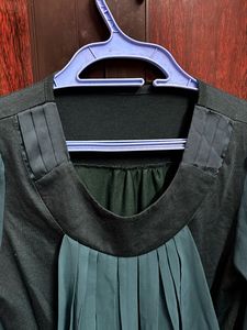 Chic Pleated Tunic Top