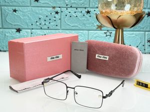 Miu- Miu Black Rectangular Eyeglasses