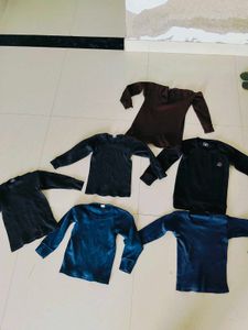 Set of 6 Long Sleeve inners