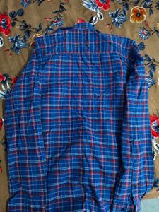 Blue Plaid Men's Shirt