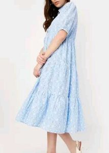 Blue hakoba dress offers are welcome