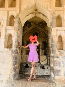 dreamy lavender dress