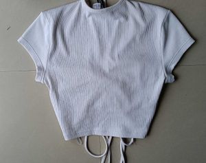 🤍 H&amp;M White Ribbed Crop Top 🤍