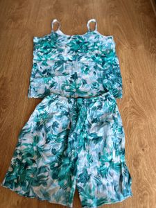 Floral Print Romper