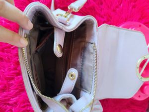 Light Pink Backpack/Crossbody Bag