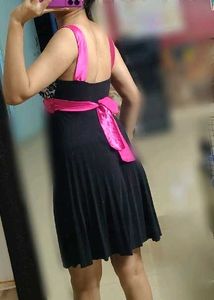 Stylish Leopard Print &amp; Pink Y2K USA Dress