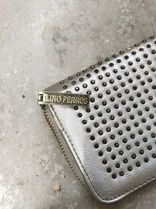 Lino Perros Studded Silver Wallet