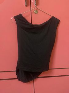 off duty india Black Basic Sleeveless Top