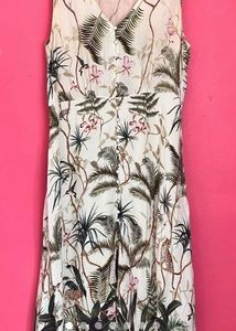 Tropical Print Maxi Dress from Hnm