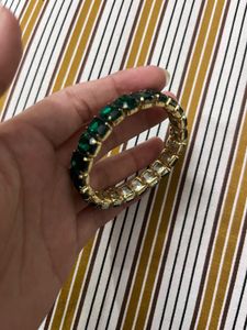 Elegant Emerald Cut Bracelet