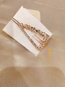 Sparkling Rhinestone Hair Clips Set (pack of 2)