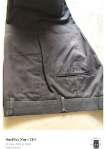 Hardly Used 36" Men's Formal Grey Trousers