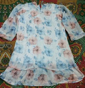 Cute Floral Print Dress