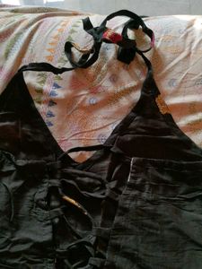 Floral Halter neck short kurti