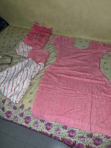 strawberry color suit